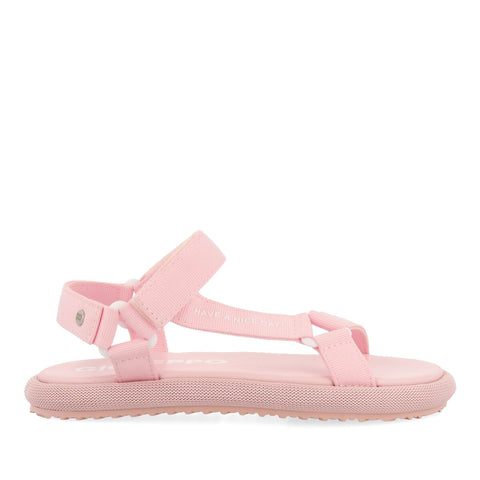 SANDALIAS ROSA CON TIRAS Y CIERRE AJUSTABLE PARA MUJER NAVIRAI