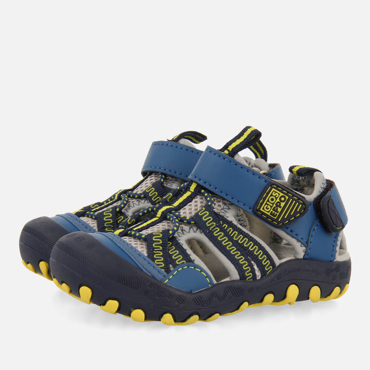 Curvelo babies teal sports sandals