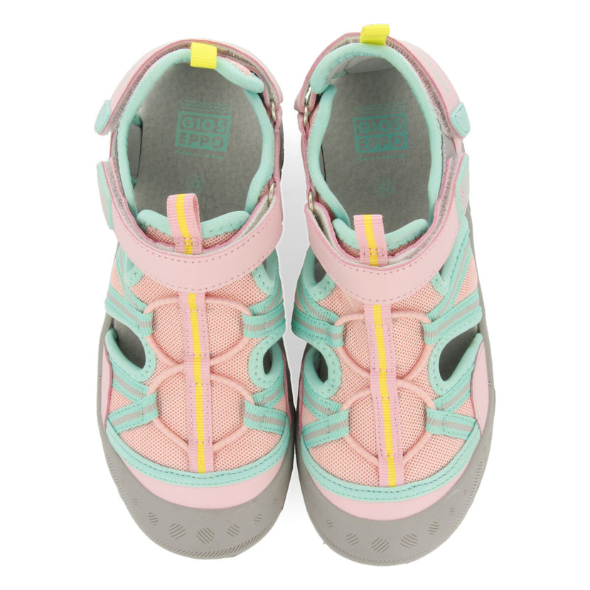 Sandali stile californiano color menta per ragazza Charteves
