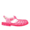 Sandali da pescatore fucsia dal look retro da bambina pompeu