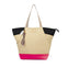 Alagoa women's tan neoprene shopper bag
