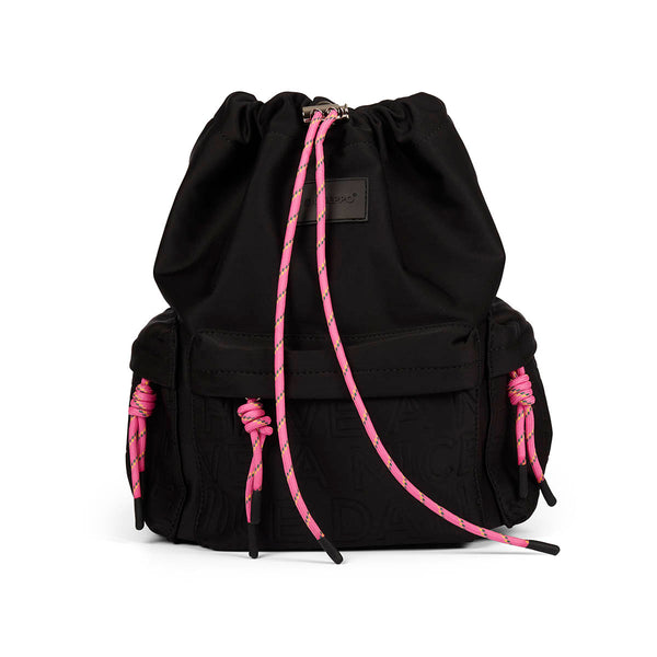 Dogana women's black neoprene backpack