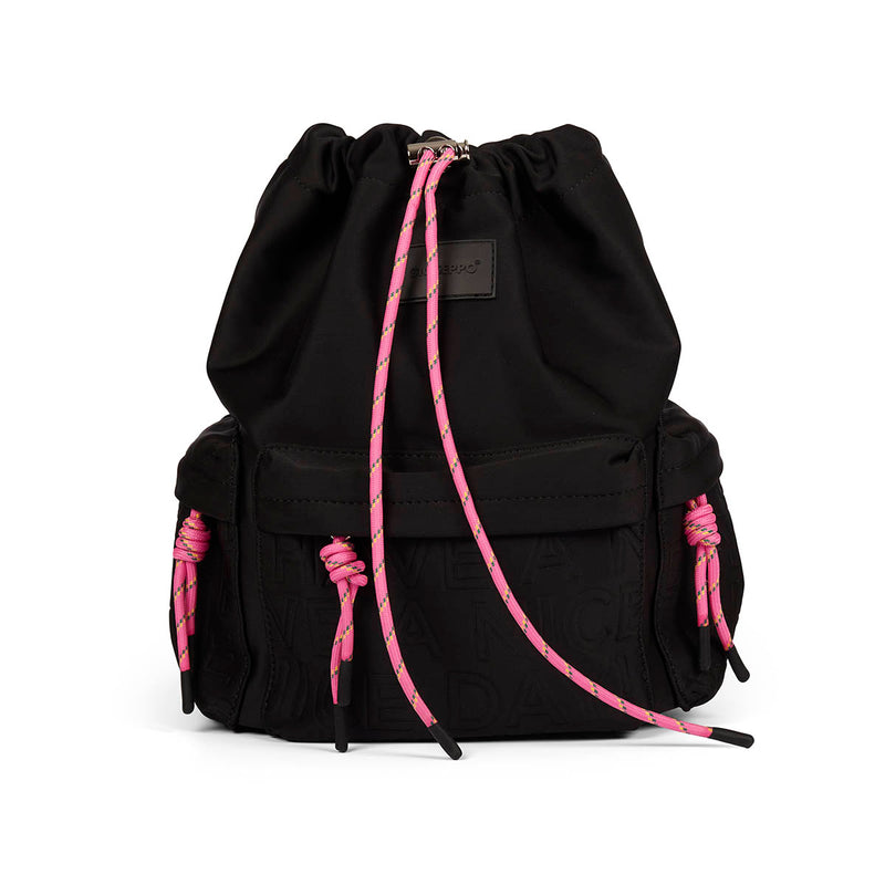 Dogana women's black neoprene backpack