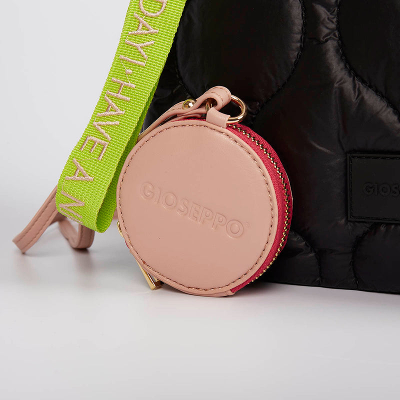 Sabara women's black cushioned shopper bag with accessories