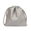 Mini bolso bandolera color plata para mujer corozal