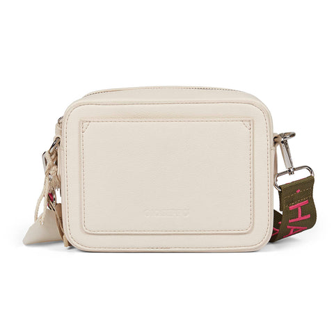 PARITA WOMEN'S OFF-WHITE CROSSBODY BAG WITH ACCESSORIES