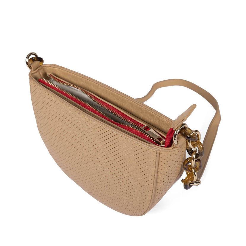 sac à bandoulière beige pour femmes Yatala