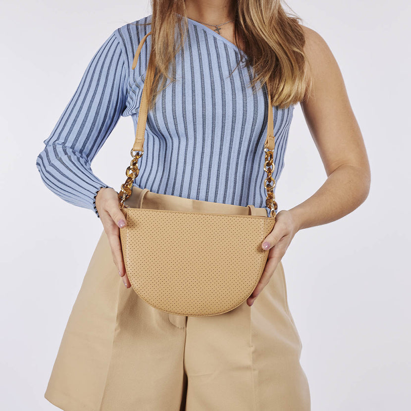 sac à bandoulière beige pour femmes Yatala