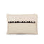 Pochette off-white per donna nanuque