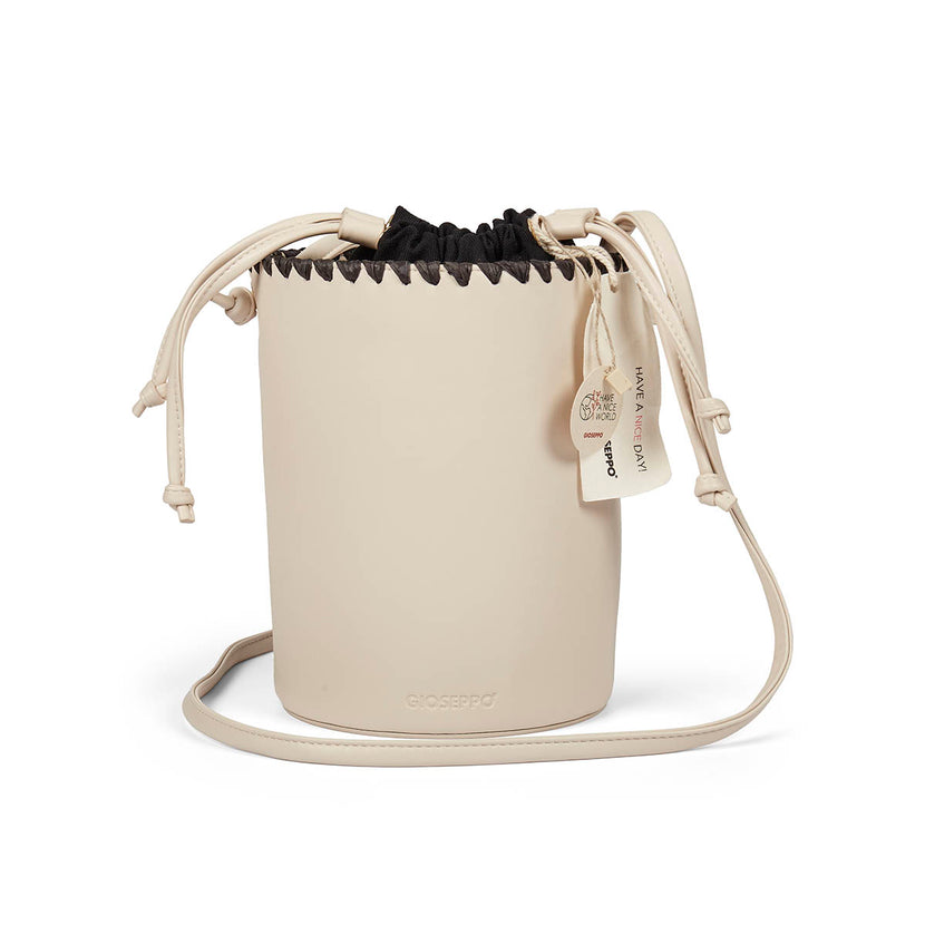 Sac bandoulière off-white pour femme kozare