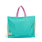 Banaue women's xl green nylon bag with accessories