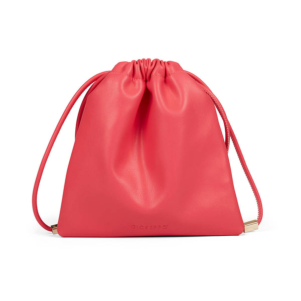 Loupes women's mini fuchsia crossbody bag