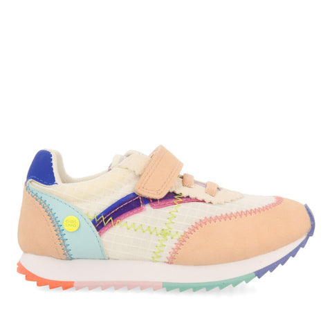 BETIM GIRLSINK SNEAKERS WITH ADJUSTABLE STRAP