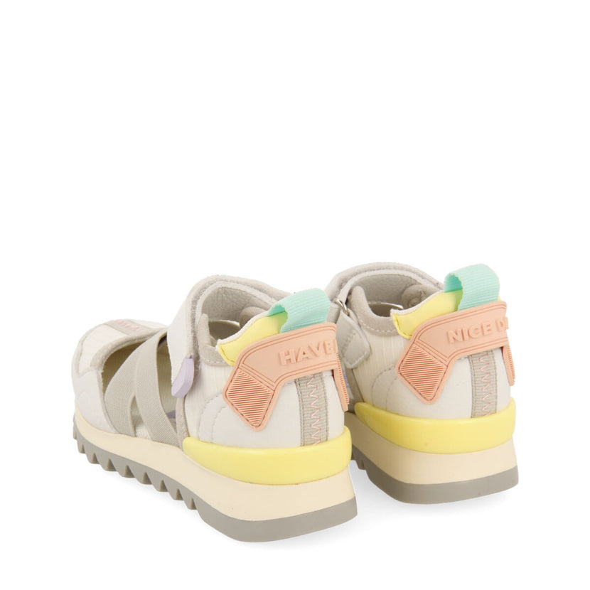 Ballerines sport blanches pour fille ytres
