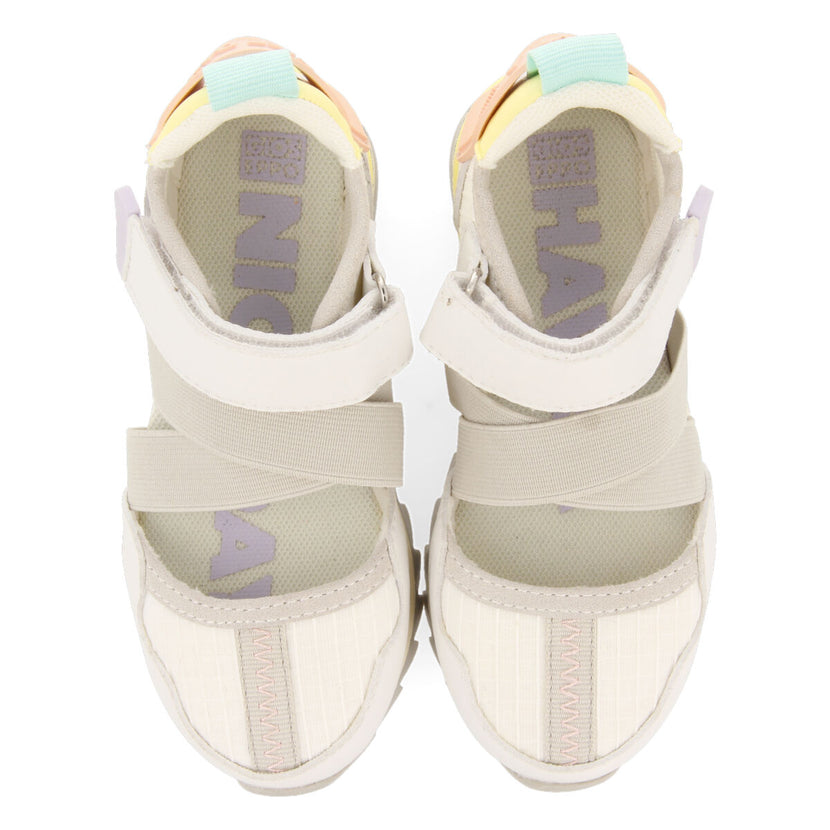 Ballerines sport blanches pour fille ytres