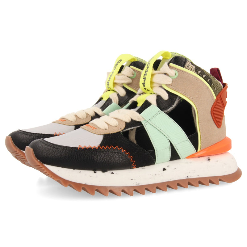 Amix women's semi-open button-up sneakers and a range of prints