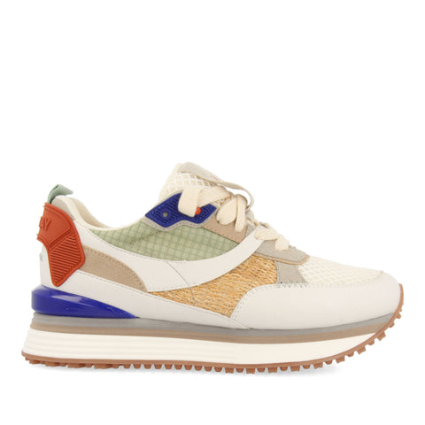 SNEAKERS BLANCAS CON TEXTURAS PARA MUJER CAMAPUA