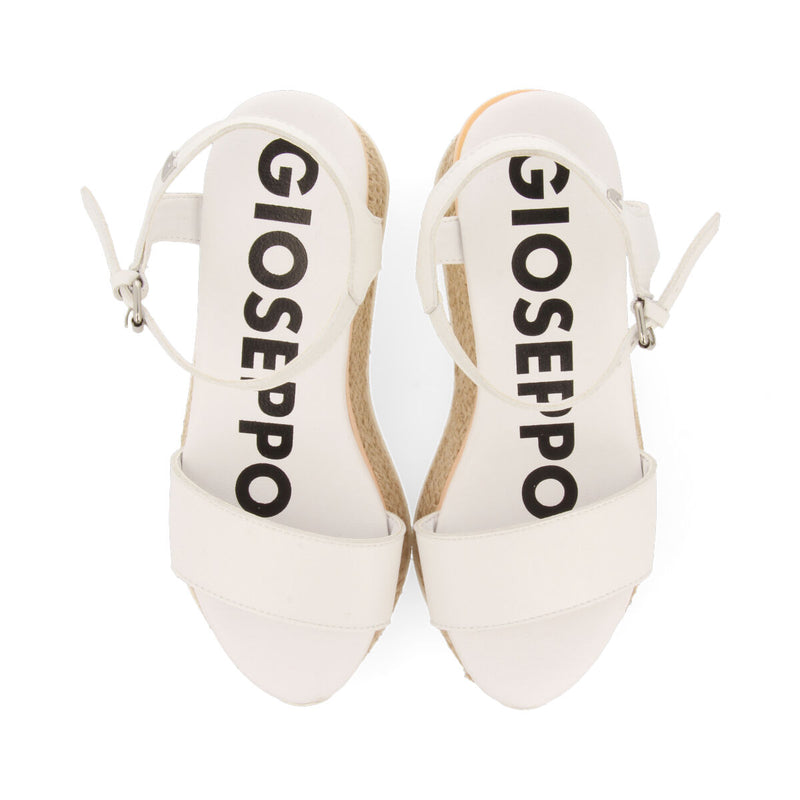 Sandalias deportivas blancas con cuña para mujer urandi 