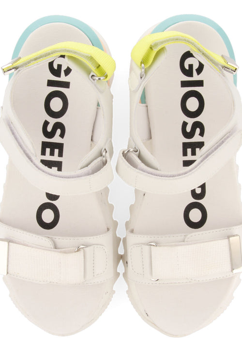 Sandales sport blanches pour femme viersat