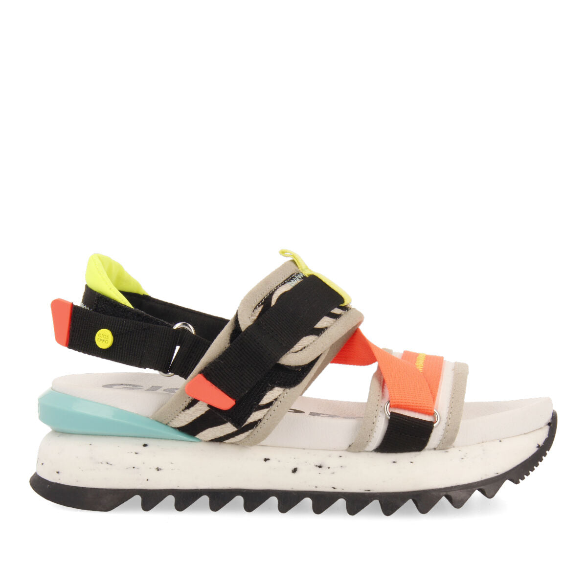 Semarang women's sporty zebra-print sandals