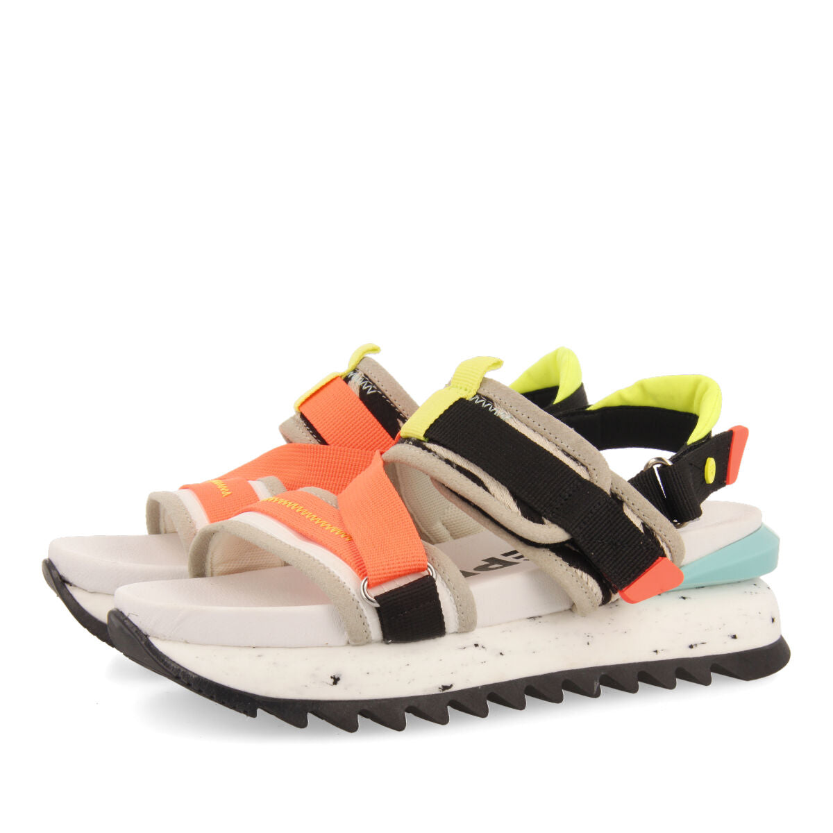 Semarang women's sporty zebra-print sandals