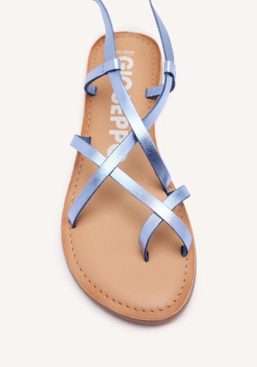 SANDALIAS PIEL TIRAS LUSSAT