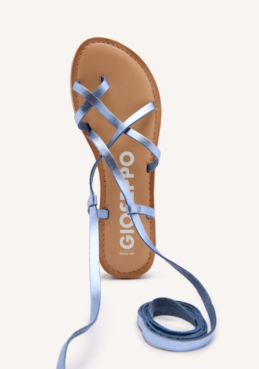 SANDALIAS PIEL TIRAS LUSSAT