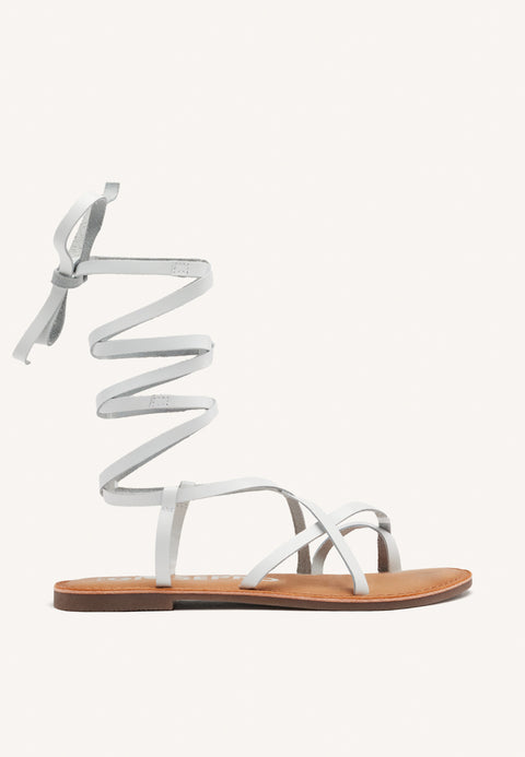 SANDALIAS PIEL TIRAS LUSSAT