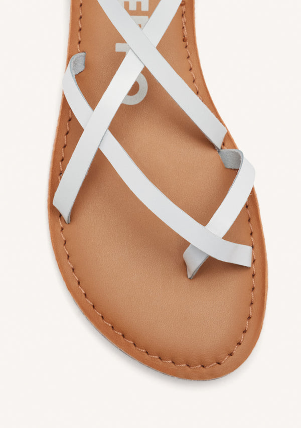 SANDALIAS PIEL TIRAS LUSSAT
