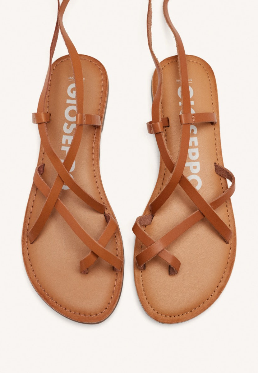 SANDALIAS PIEL TIRAS LUSSAT
