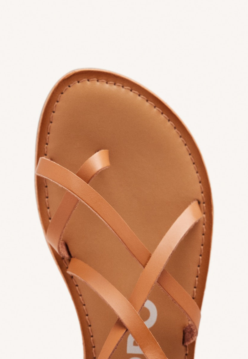 SANDALIAS PIEL TIRAS LUSSAT