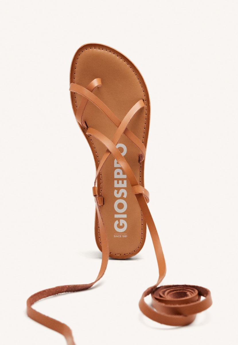 SANDALIAS PIEL TIRAS LUSSAT