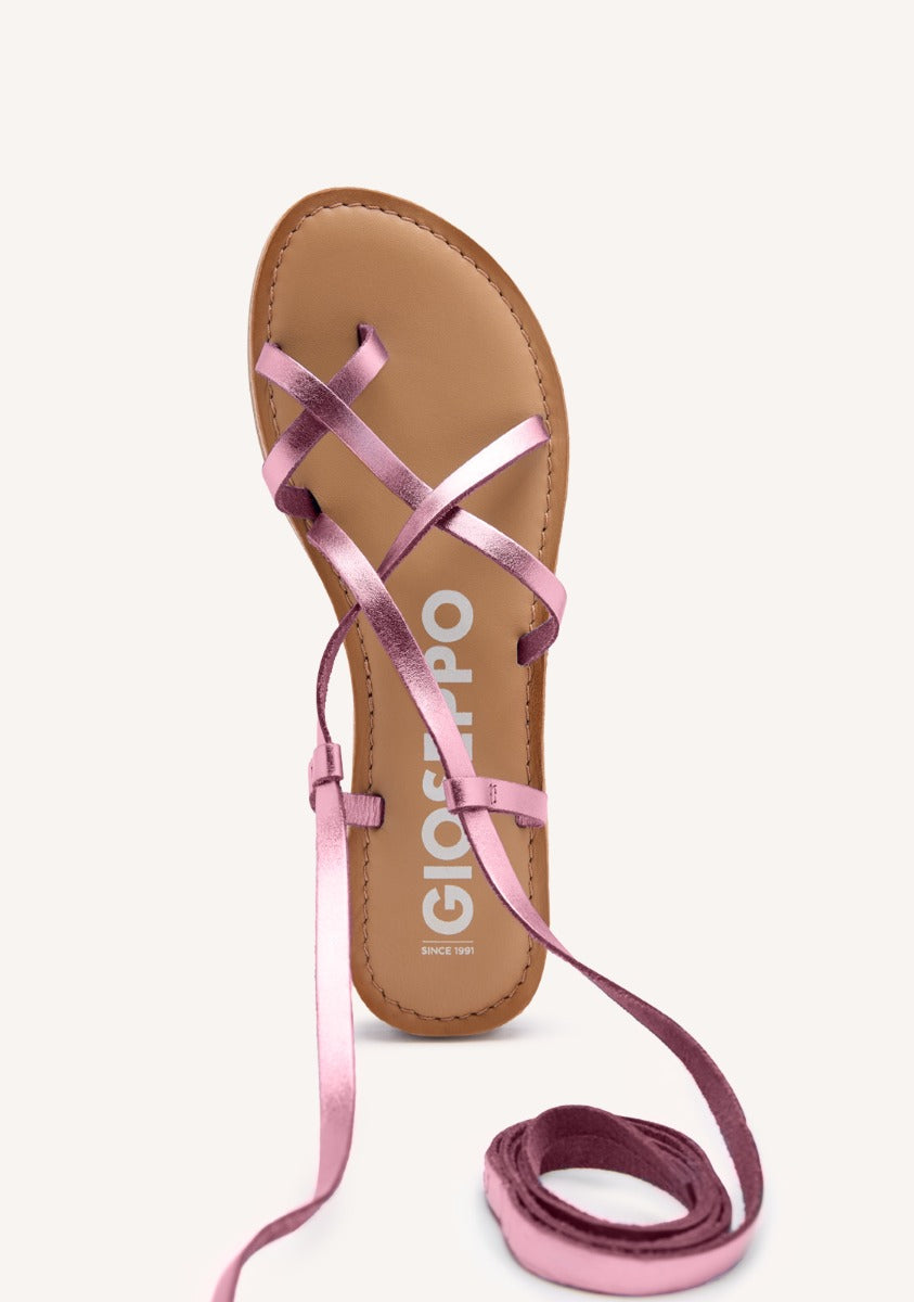 SANDALIAS PIEL TIRAS LUSSAT