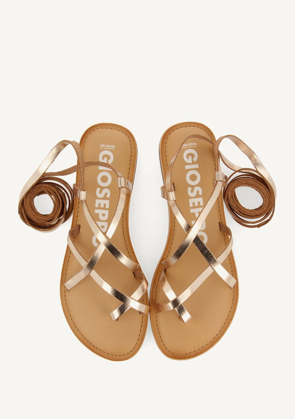 SANDALIAS PIEL TIRAS LUSSAT