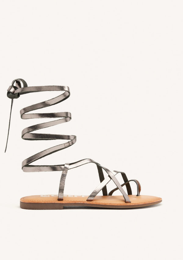 SANDALIAS PIEL TIRAS LUSSAT