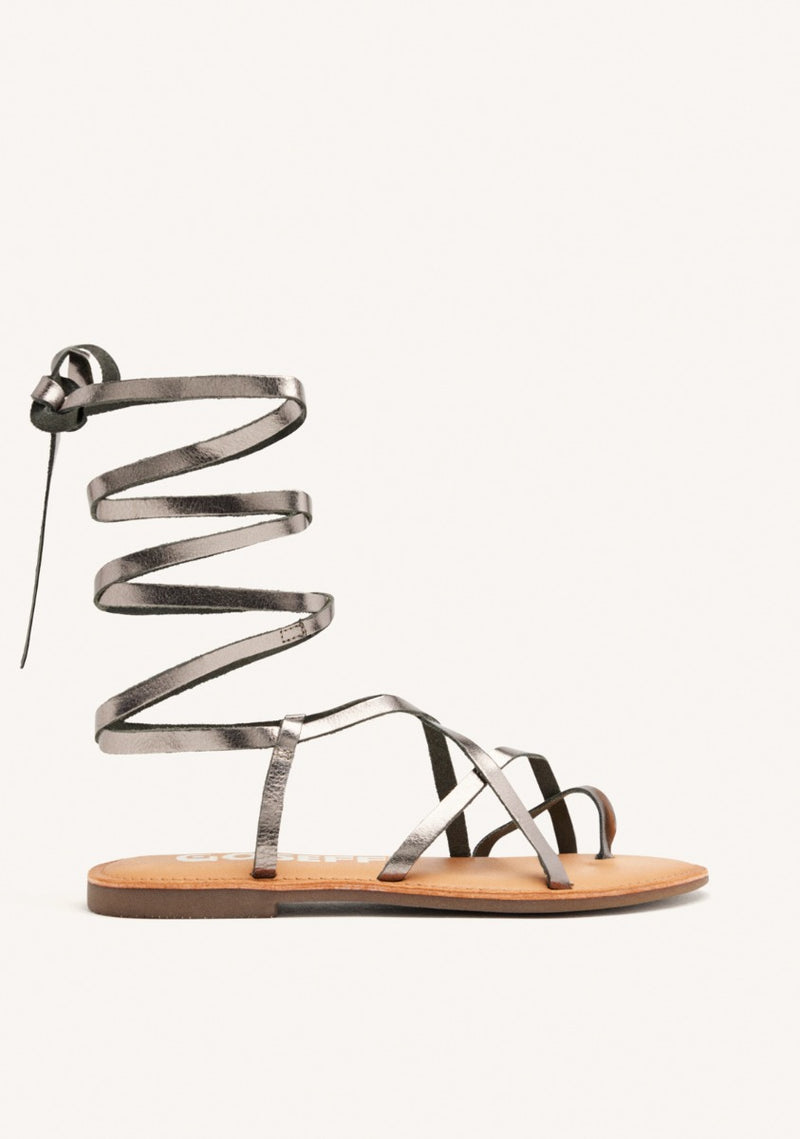 SANDALIAS PIEL TIRAS LUSSAT