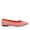 Sabrinas cor-de-rosa em pele perfurada para mulher aspley 