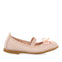 Brannay girlsink leather ballet flats