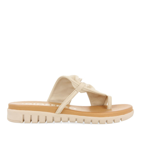SANDALIAS OFF-WHITE DESTALONADAS PARA MUJER ARARI