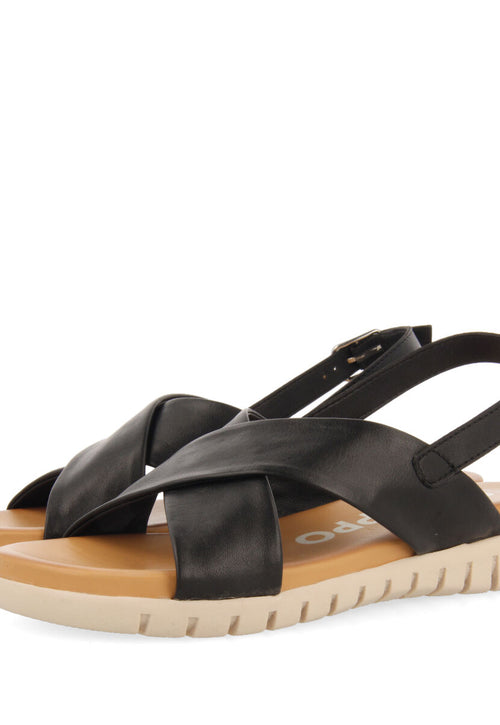 Sandalias negras para mujer utuado