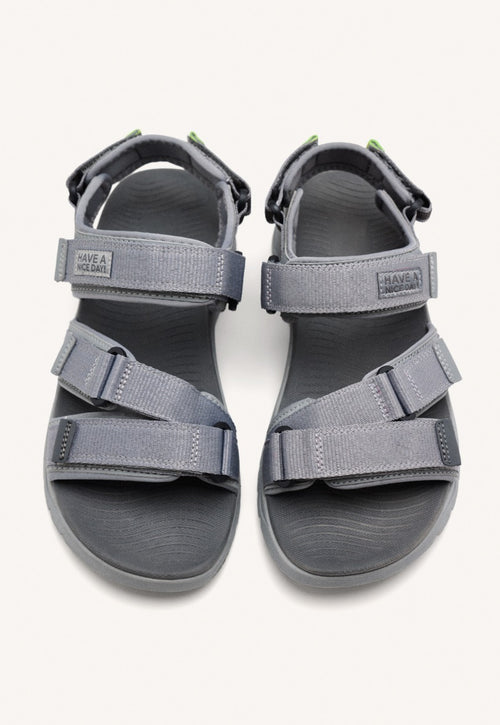 SANDALIAS COLOR GRIS PARA HOMBRE FLACOURT