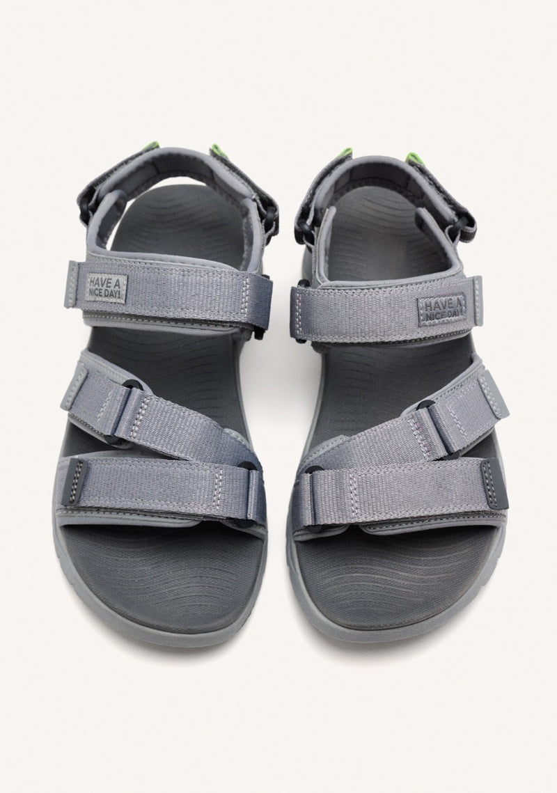 SANDALIAS COLOR GRIS PARA HOMBRE FLACOURT