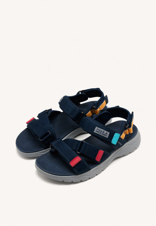 SANDALIAS COLOR MARINO PARA HOMBRE FLACOURT