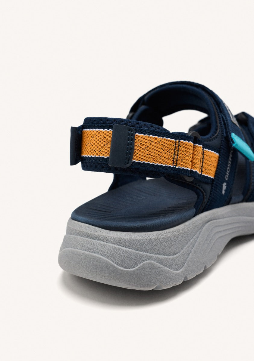 SANDALI BLU NAVY PER UOMO FLACOURT