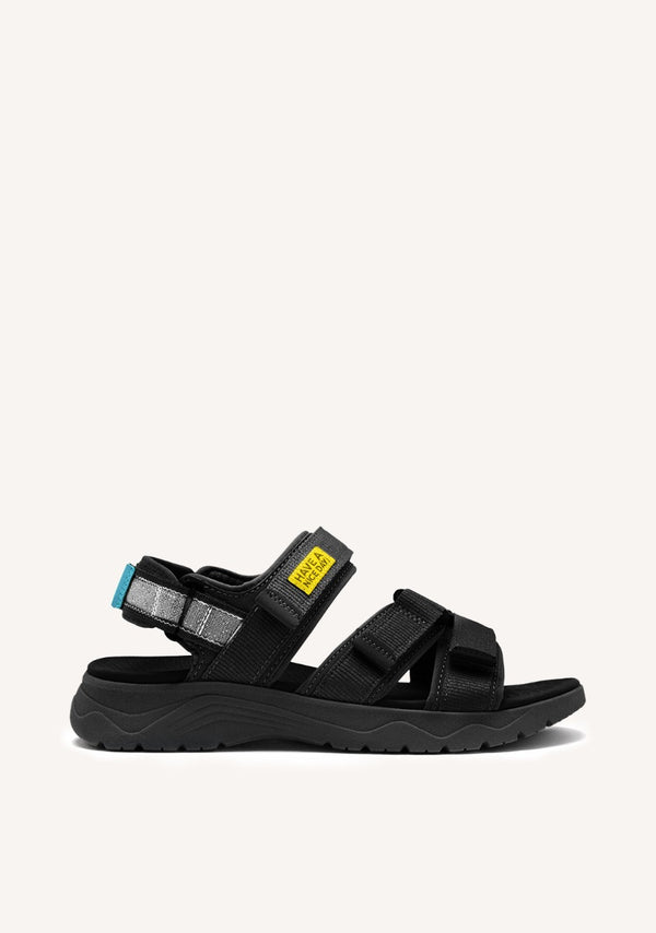 SANDALIAS COLOR NEGRO PARA HOMBRE FLACOURT