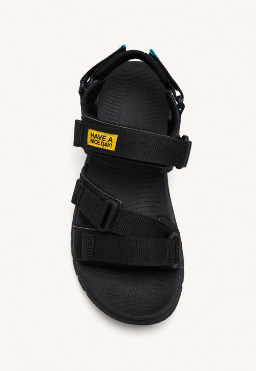 SANDALIAS COLOR NEGRO PARA HOMBRE FLACOURT