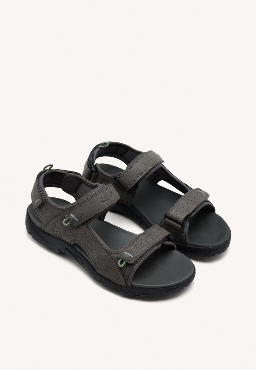 SANDALI GRIGI PER UOMO ERICO