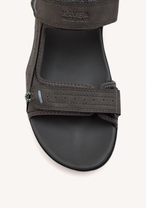 SANDALI GRIGI PER UOMO ERICO