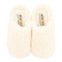 Senja children's white backless slippers