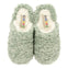 Senja children's mint green backless slippers